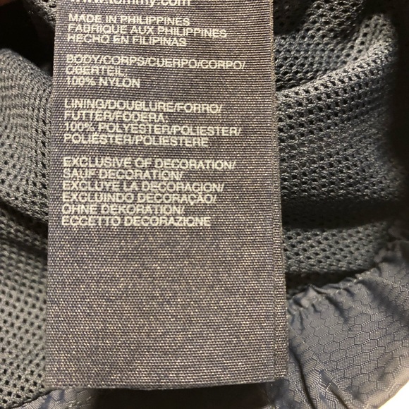 Tommy Hilfiger Boys jacket windbreaker Navy M 8-10 - Picture 5 of 15